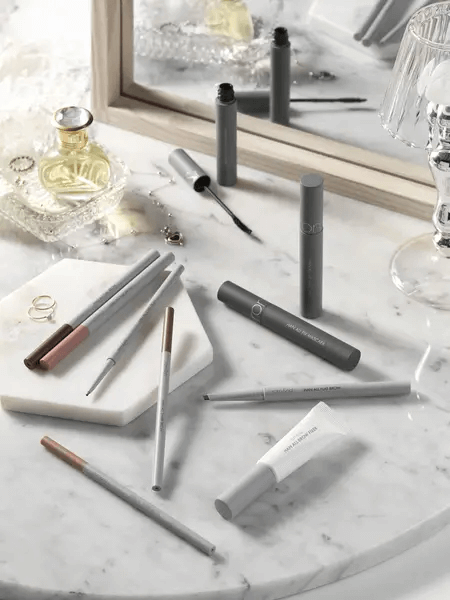 Подовжувальна туш у коричневому відтінку Rom&nd Han All Fix Mascara L03 Long Hazel 6178 фото