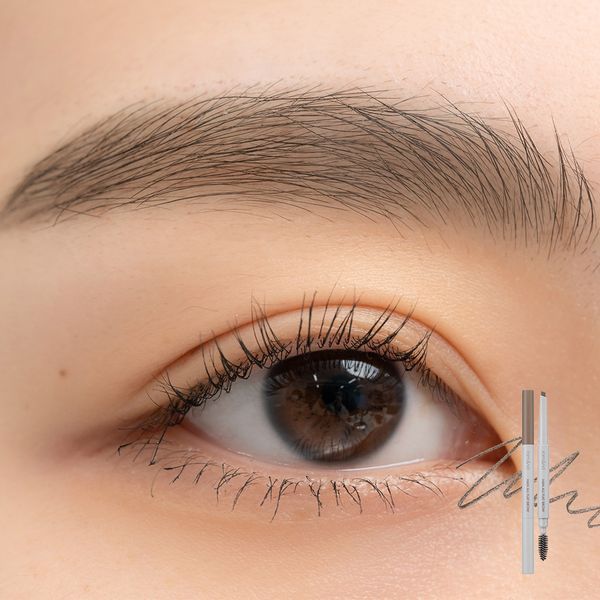 Карандаш для бровей в пепльно-бежевом оттенке Rom&nd Han All Flat Brow C3 Modern Beige 6189 фото