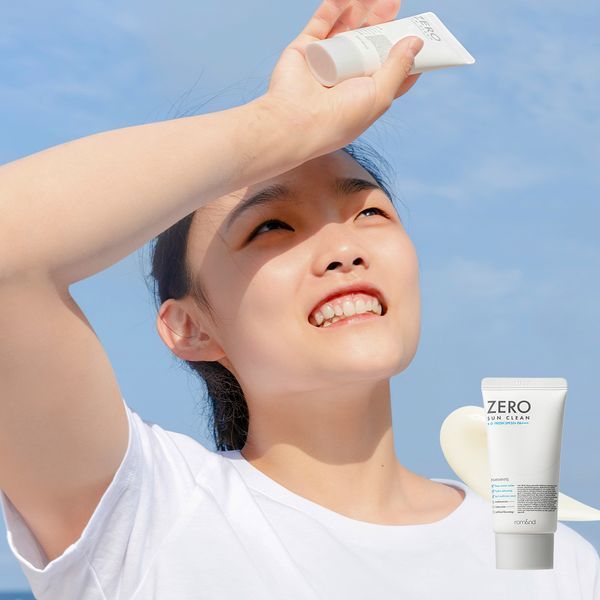 Легкий сонцезахисний крем Rom&nd Zero Sun Clean 01 Fresh SPF50+PA++++ 50 мл 6194 фото