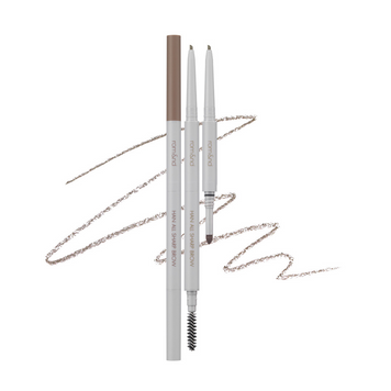 Олівець для брів 3в1 у попелясто-бежевому відтінку Rom&nd Han All Sharp Brow C3 Modern Beige 6191 фото
