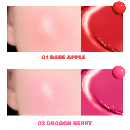 Танучі рум'яна Rom&nd Juicy Roll Cheek 02 Dragon Berry 61108 фото
