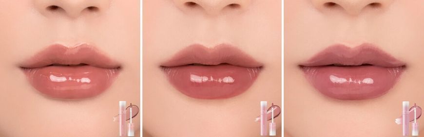 Соковитий глянцевий тінт для губ rom&nd Juicy Lasting Tint 37 Mellow Pear 61105 фото