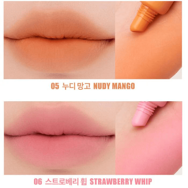 Матове суфле для губ Rom&nd Color Lip Matte 06 Strawberry Whip 61115 фото
