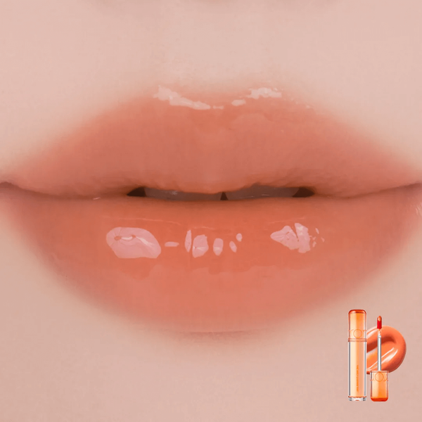 Соковитий глянцевий тінт для губ rom&nd Juicy Lasting Tint 24 Bare Juicy Oh 61125 фото
