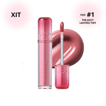 Соковитий глянцевий тінт для губ rom&nd Juicy Lasting Tint 03 Bare Grape 61127 фото