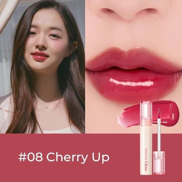 Блеск для губ Rom&nd Glasting Color Gloss #08 Cherry Up 61138 фото