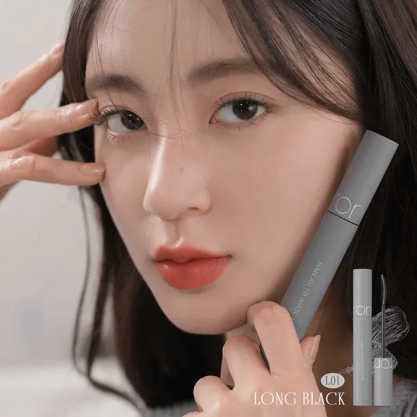 Подовжувальна туш Rom&nd Han All Fix Mascara L01 Long Black 6177 фото